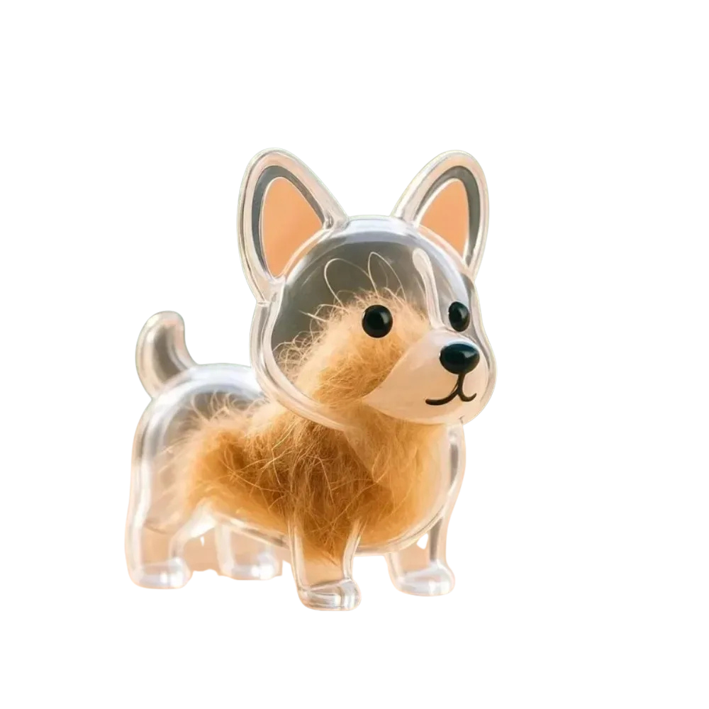 Pet Hair Keychain