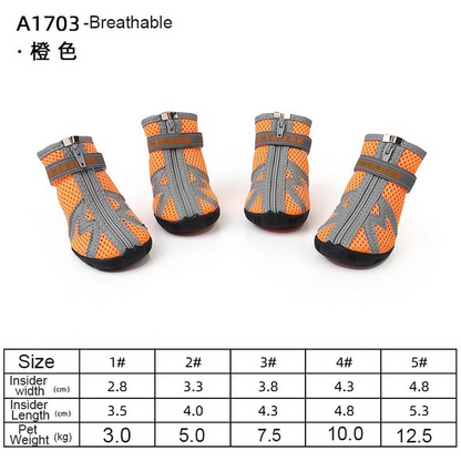 Dog Shoes for Hot Pavement – Protective Breathable Dog Booties