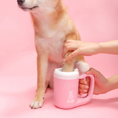 Pet Foot Washing Cup – Portable Paw Cleaner for Dogs & Cats