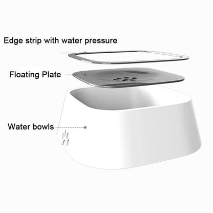 Anti-Spill Dog Water Bowl – No-Mess Hydration Bowl for Dogs