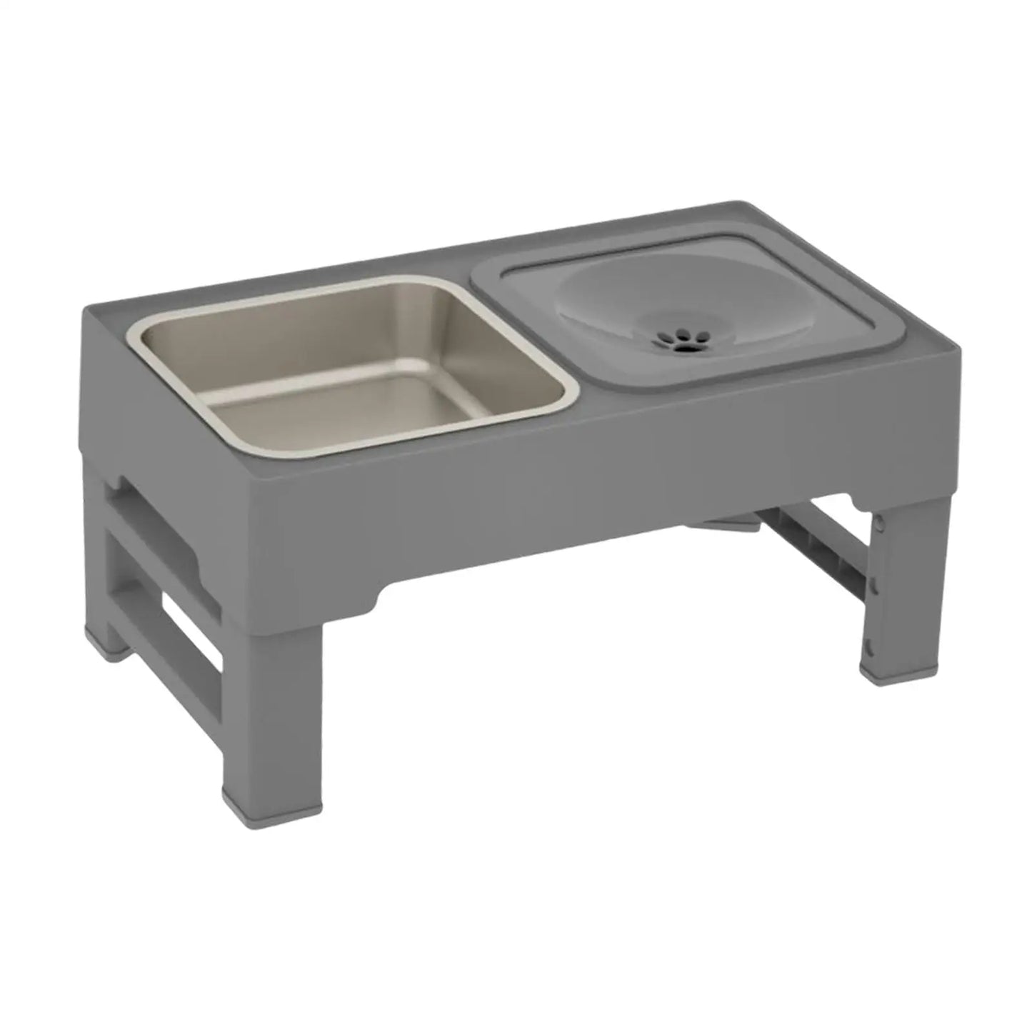 Elevated Mess-Free Dog Bowl – Stable Raised Feeding Bowl for Cleaner Mealtimes