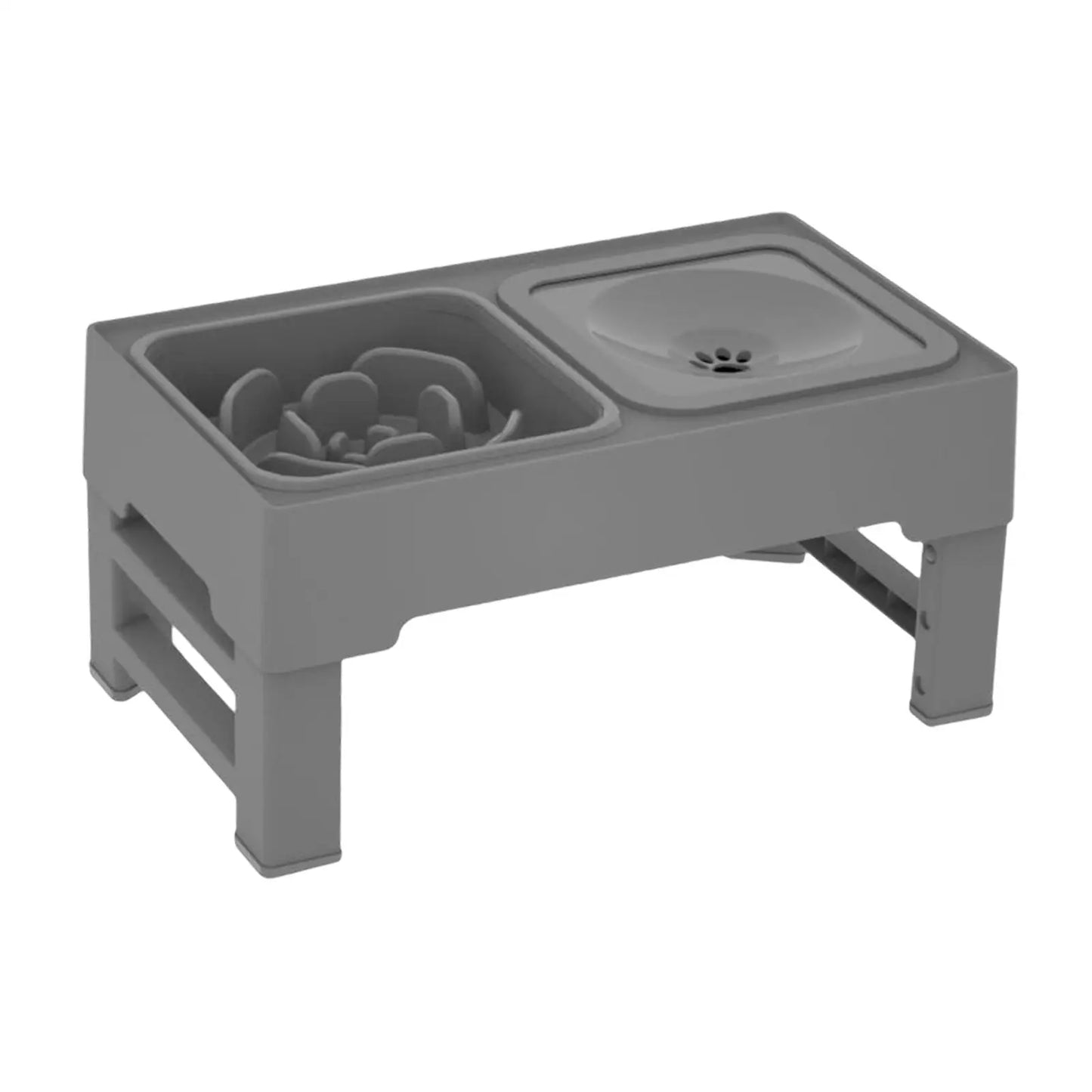 Elevated Mess-Free Dog Bowl – Stable Raised Feeding Bowl for Cleaner Mealtimes