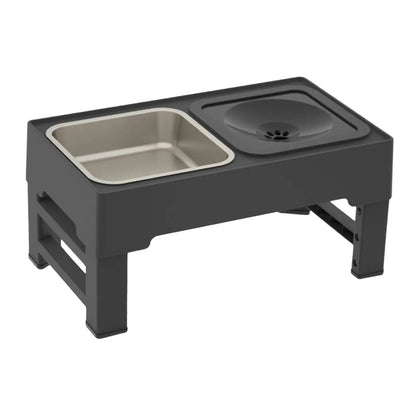 Elevated Mess-Free Dog Bowl – Stable Raised Feeding Bowl for Cleaner Mealtimes